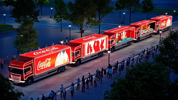 Caravana de Natal da Coca Cola chega a Londrina - Eventos - Londrinando